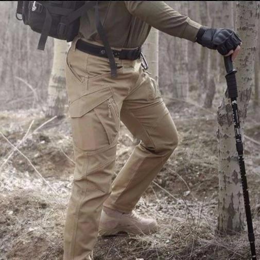 Sergio - Pantaloni Utility in Nylon per Tutte le Stagioni