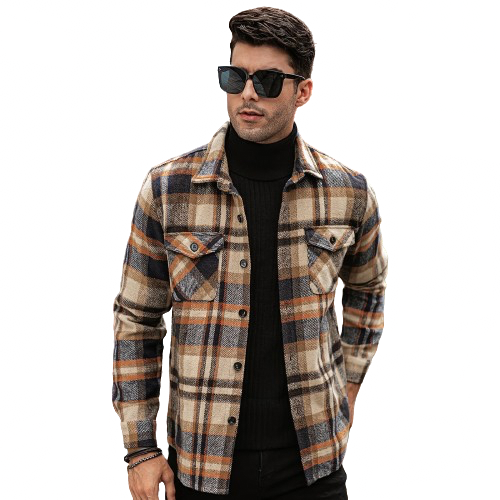 Mario - Giacca Urban Woodsman in Misto Lana