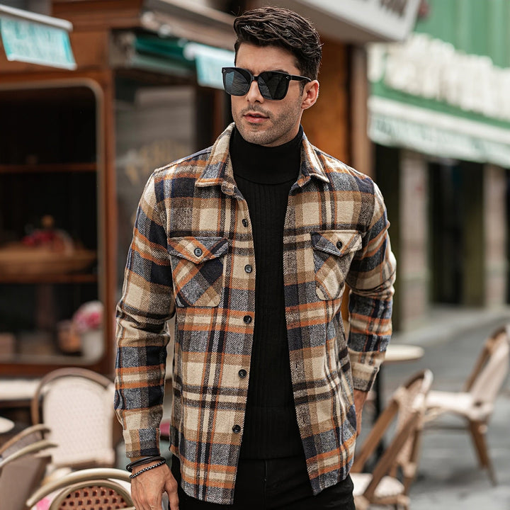 Mario - Giacca Urban Woodsman in Misto Lana