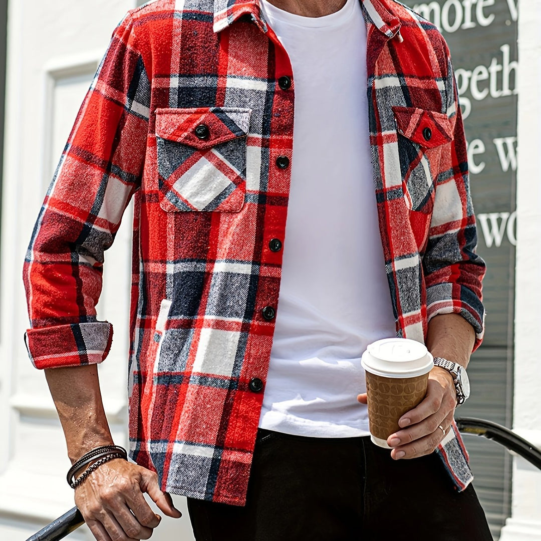 Mario - Giacca Urban Woodsman in Misto Lana