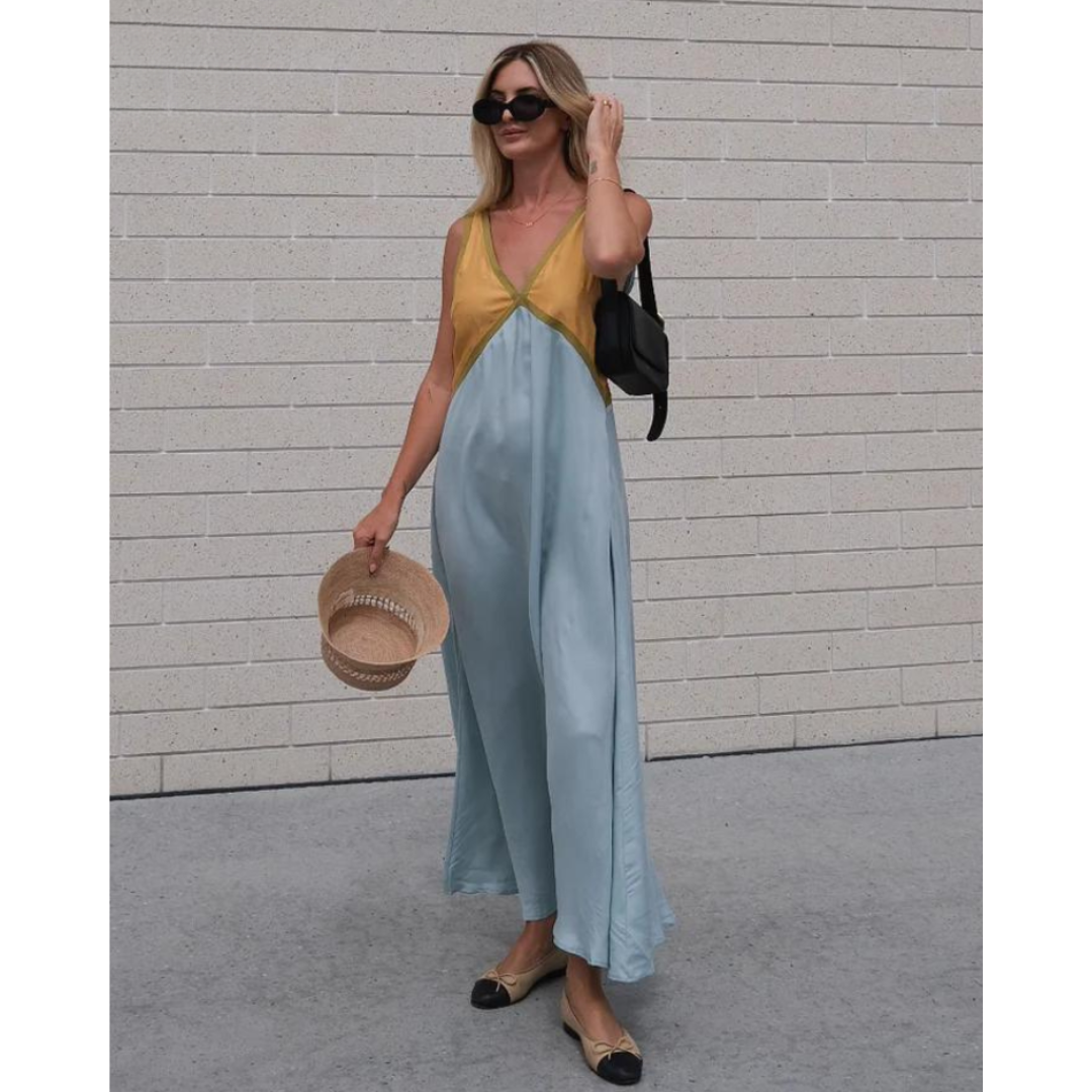 Tessa - Abito Elegante con V Fit