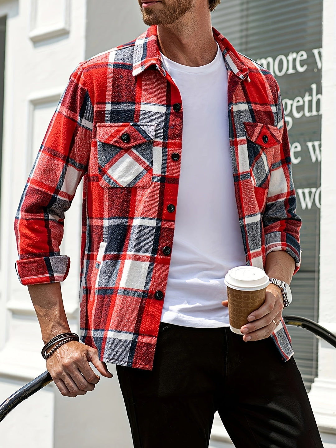 Mario - Giacca Urban Woodsman in Misto Lana