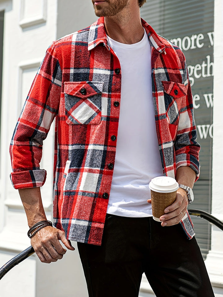 Mario - Giacca Urban Woodsman in Misto Lana