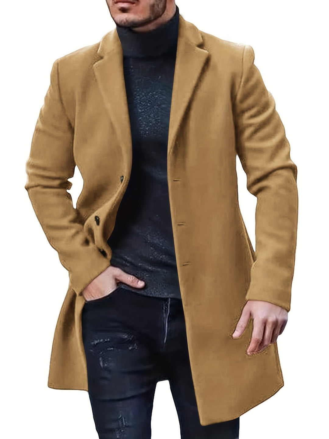 Paolo - Trench in Misto Cashmere