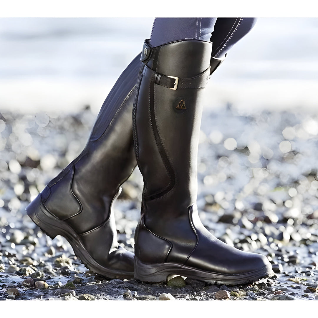 Anna - Ultime Scarpe Stivali in Pelle