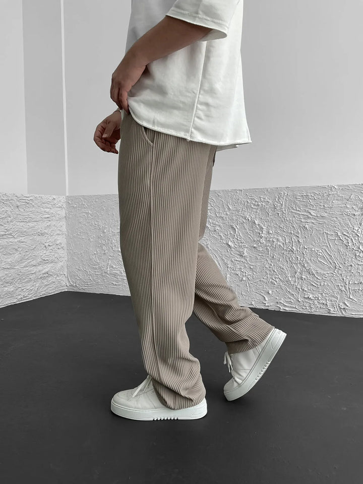 Paolo - Pantaloni in Spandex a Costine per il Comfort