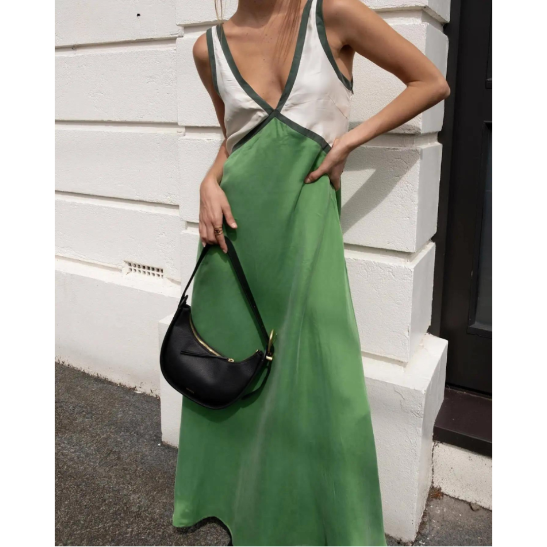 Tessa - Abito Elegante con V Fit