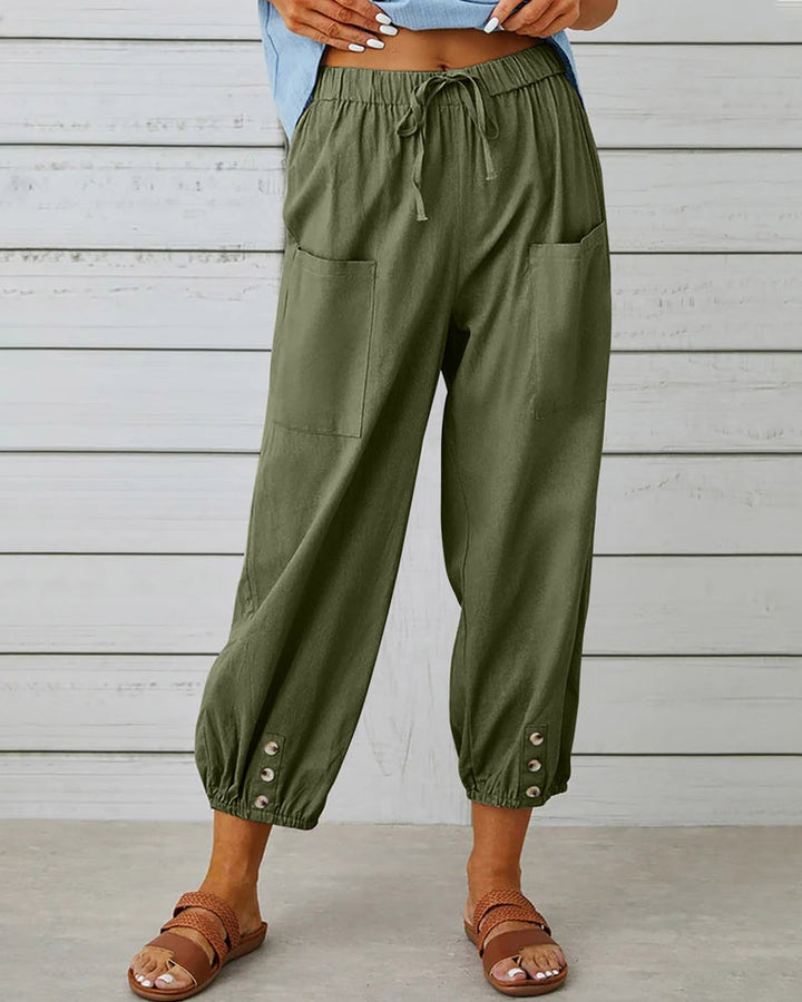 Monica - Pantaloni Eleganti a Larghezza Ampia