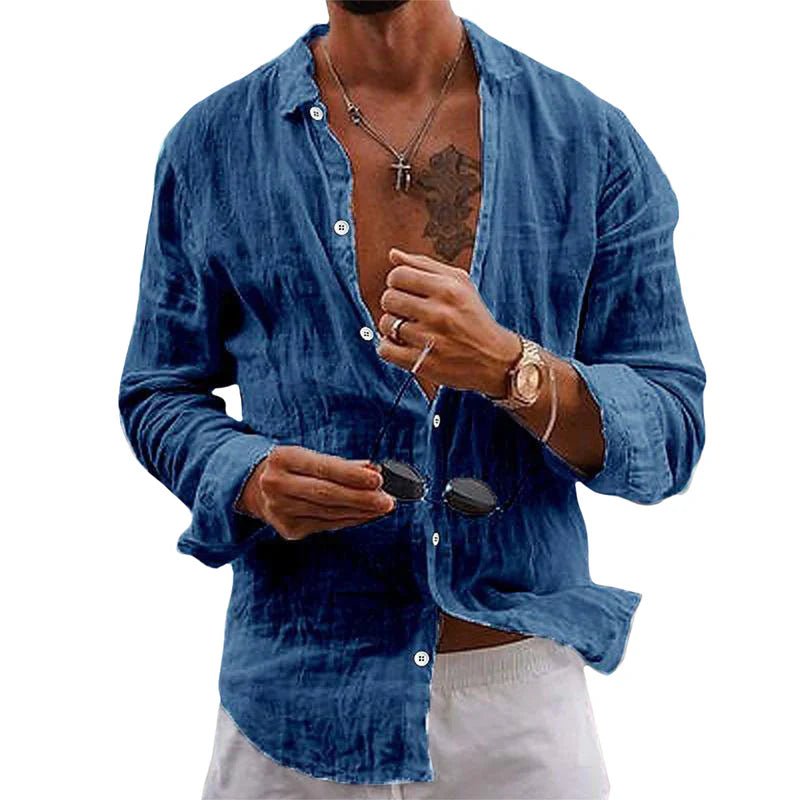 Luca - Camicia Elegante in Lino