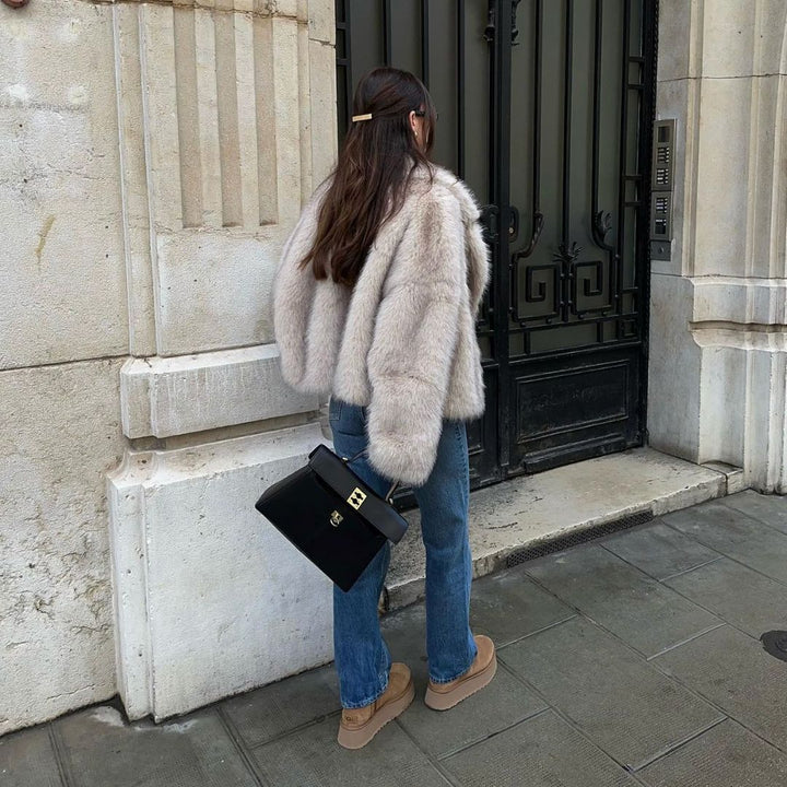 Emma - Cappotto in Pelliccia Sintetica