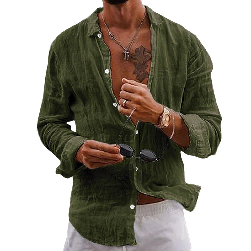Luca - Camicia Elegante in Lino