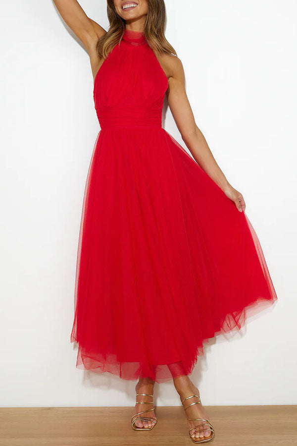 Elisa - Abito Elegante con Gonna Lunga