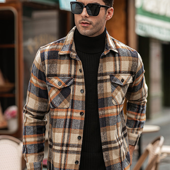Mario - Giacca Urban Woodsman in Misto Lana