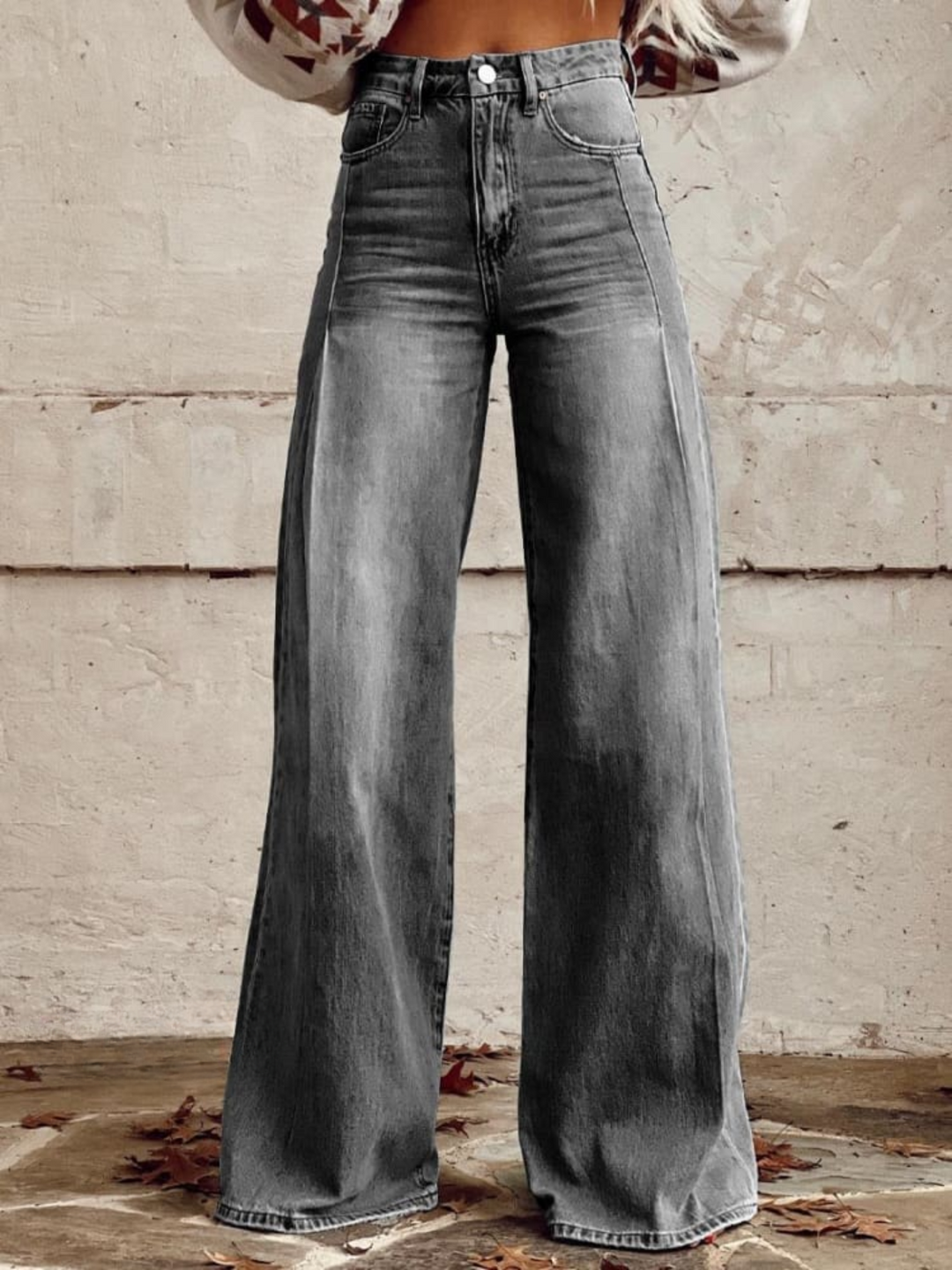 Pantaloni larghi classici