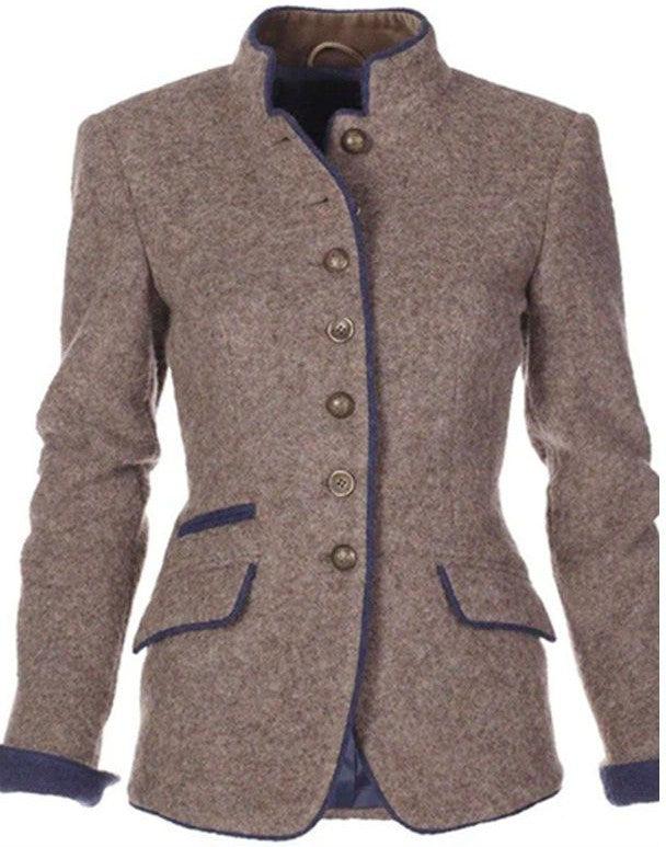 Elisa - Giacca Elegante in Elastan con Maniche Lunghe