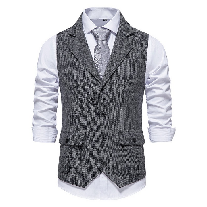 Enzo - Gilet Slim Fit Uomo