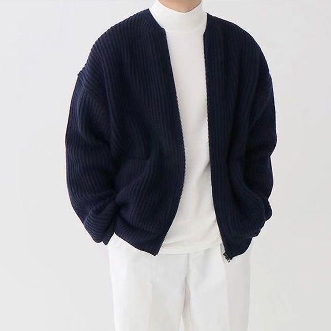 Sergio - Cardigan in lana a maglia