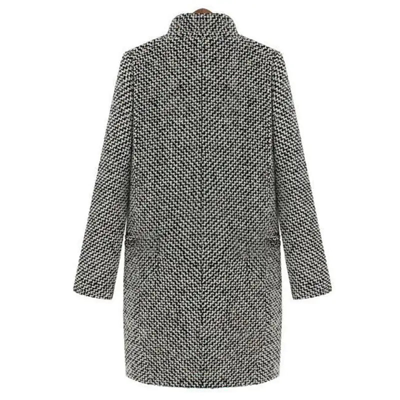 Anna - Cappotto Midi Lungo in Lana