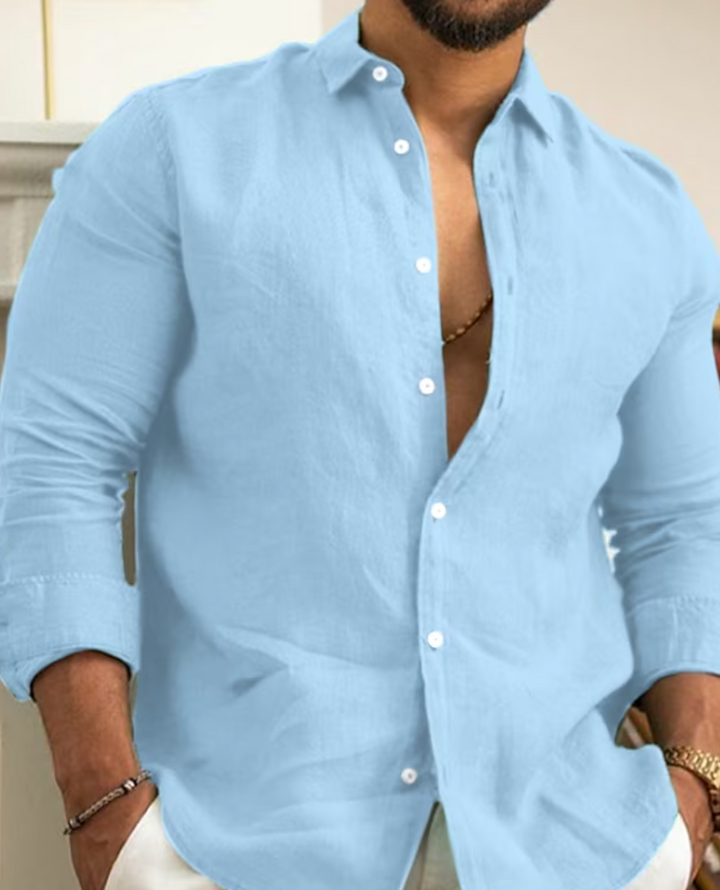 Carlo - Camicia in Lino Elegante