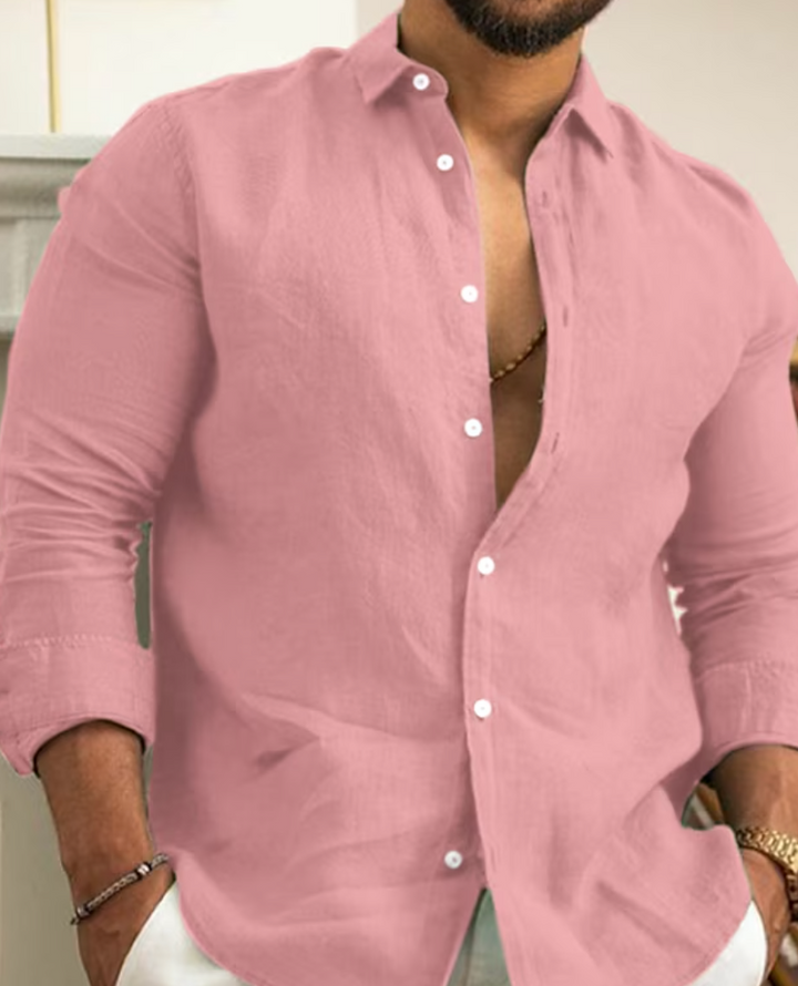 Carlo - Camicia in Lino Elegante
