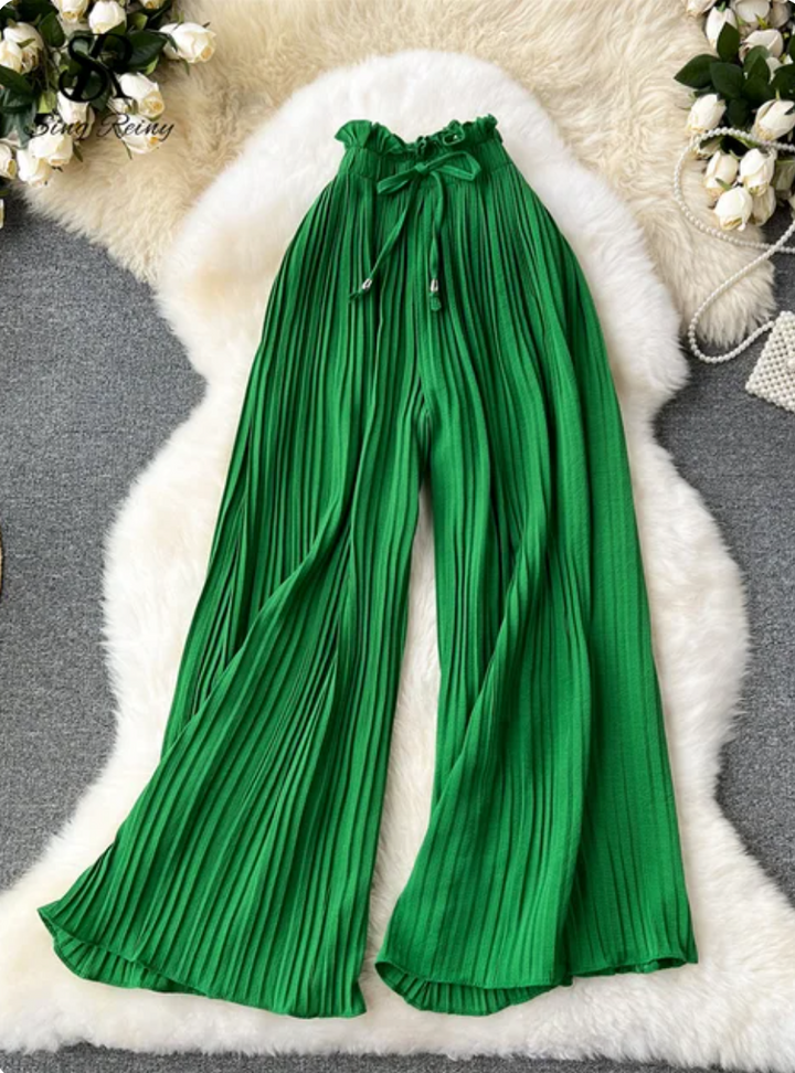 Tessa - Eleganti Pantaloni Plissettati