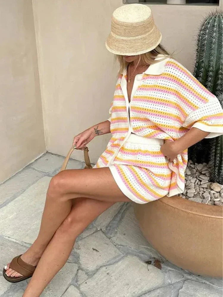 Tessa - Elegante set di due pezzi