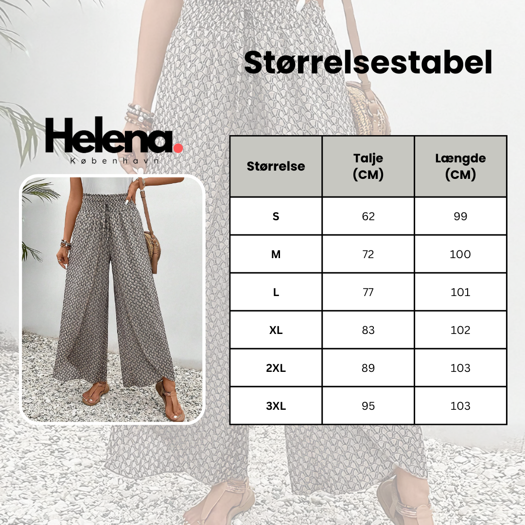 Tessa - Pantaloni Eleganti a Gamba Larga