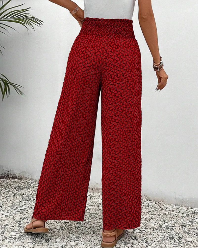 Tessa - Pantaloni Eleganti a Gamba Larga
