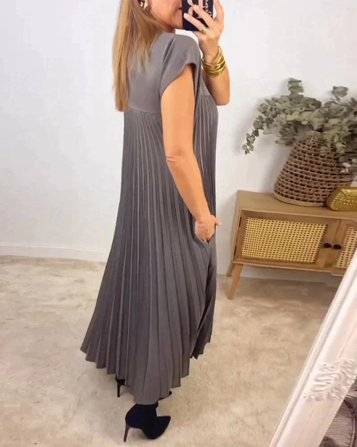 Eleonora - Vestito Senza Maniche con Pieghe