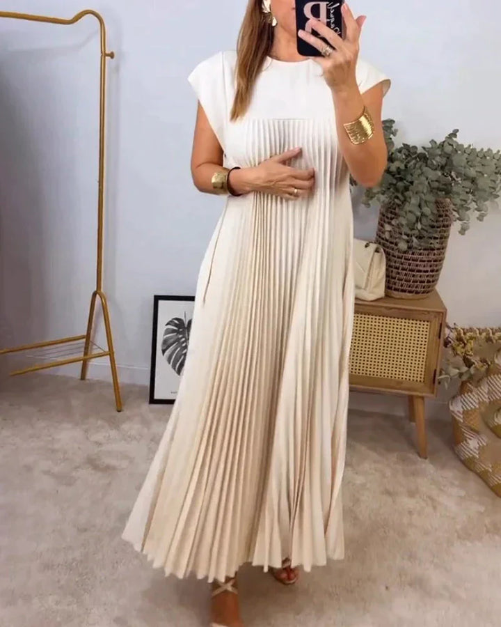 Eleonora - Vestito Senza Maniche con Pieghe