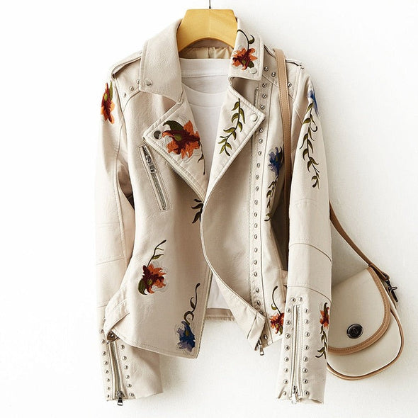 Emma - Giacca in pelle premium
