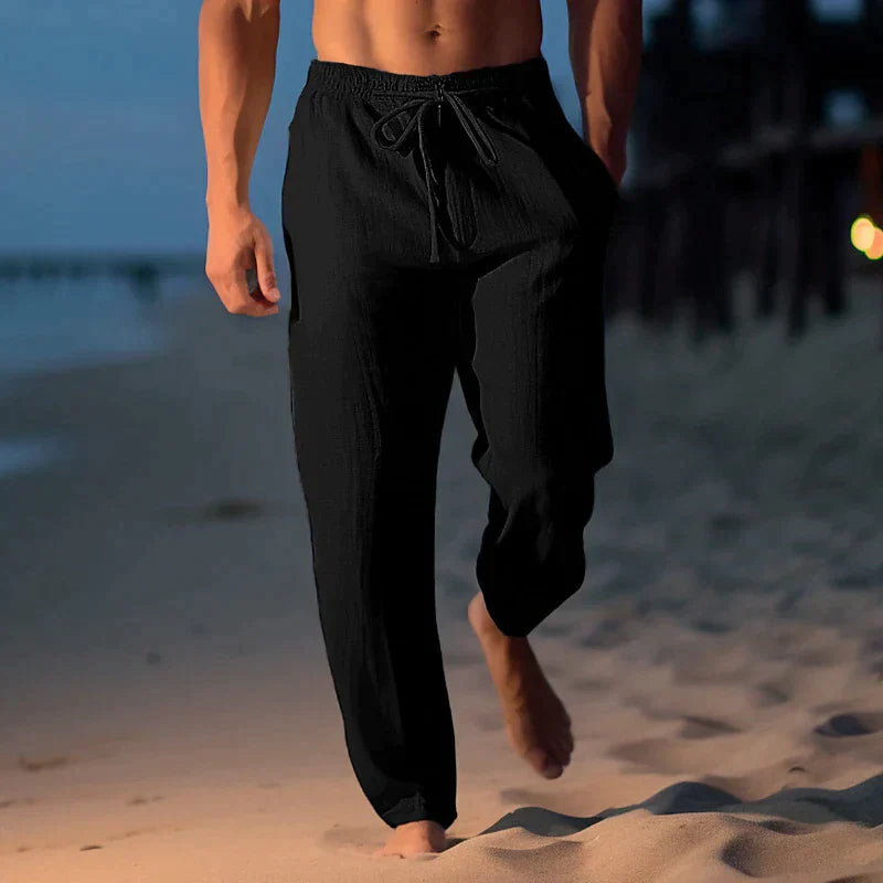 Marco - Comfortable Linen Trousers for Your Elegant Style