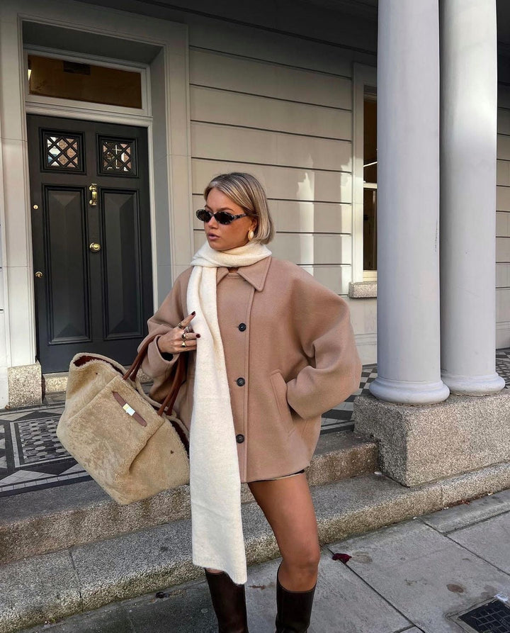 Elisa - Cappotto Oversize in Lana