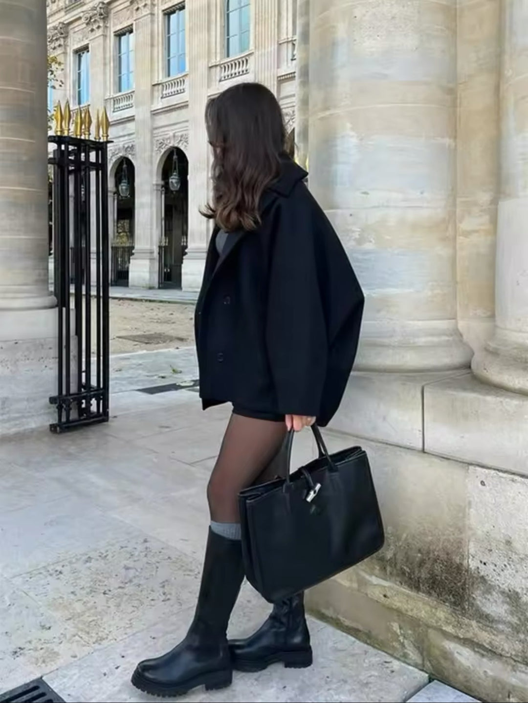 Elisa - Cappotto Oversize in Lana