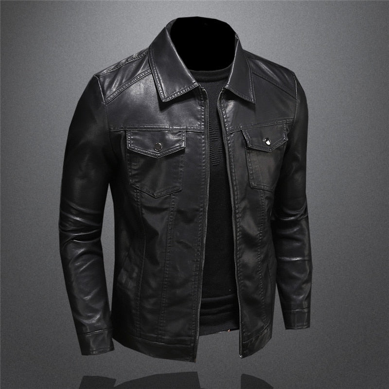 Franco - Giacca in Pelle Premium