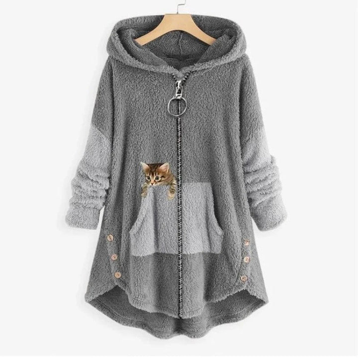 Emma - Felpa in Cotone Teddy Ultra-Morbida