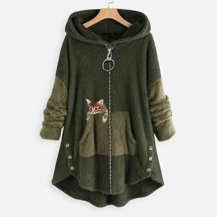 Emma - Felpa in Cotone Teddy Ultra-Morbida