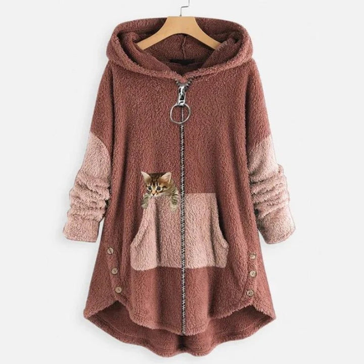 Emma - Felpa in Cotone Teddy Ultra-Morbida