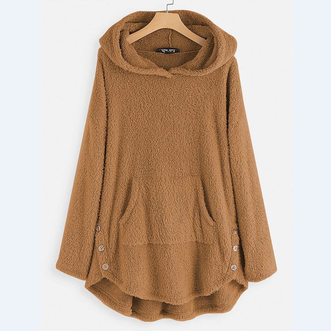 Emma - Felpa in Cotone Teddy Ultra-Morbida