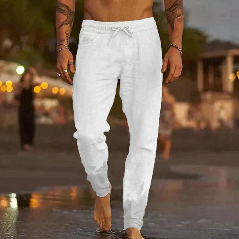Aldo - Pantaloni in Lino