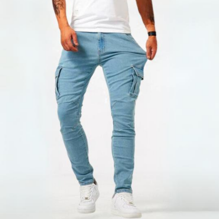 Rino - Jeans Casual in Denim Ultra Stretch