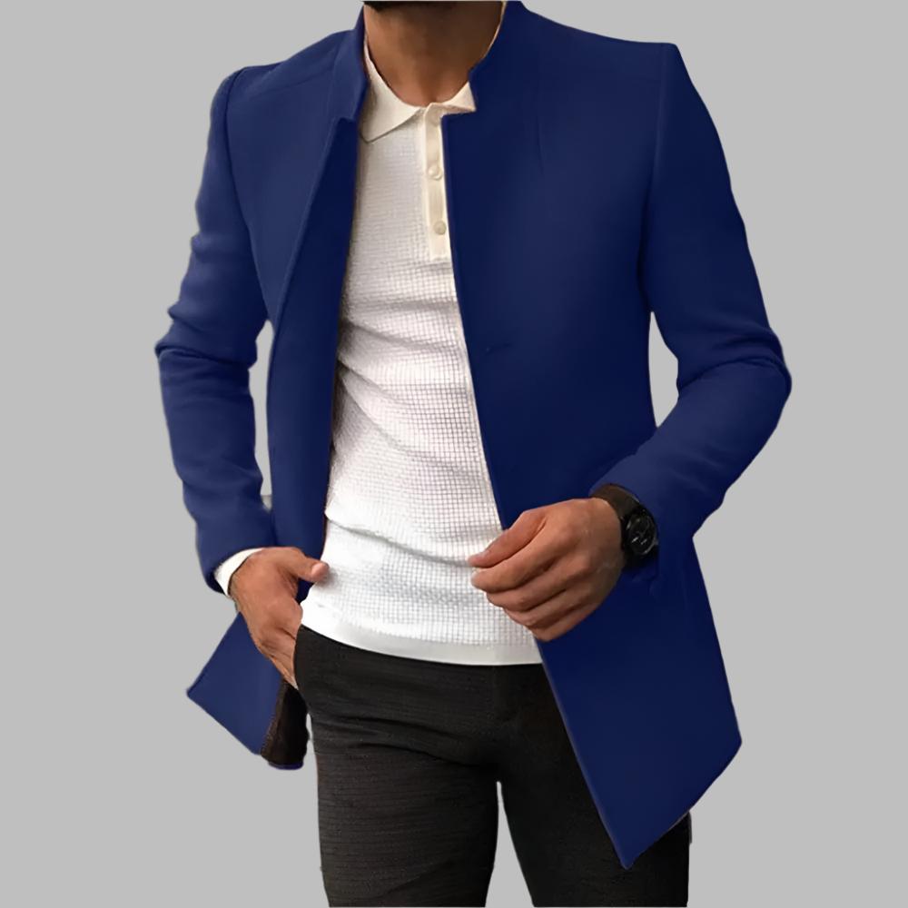 Elegant wool coat for men