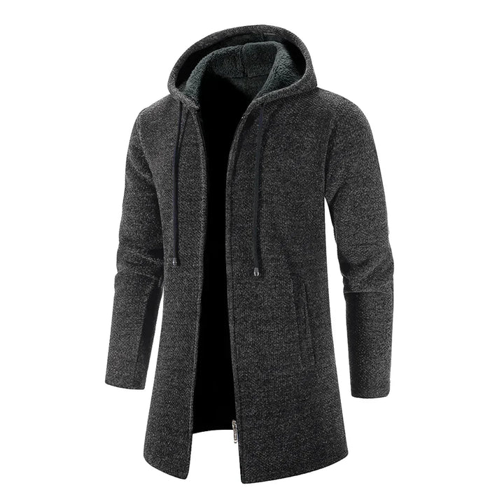 Marco - Giacca con Cappuccio in Cotone Premium