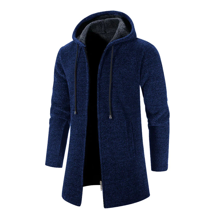 Marco - Giacca con Cappuccio in Cotone Premium