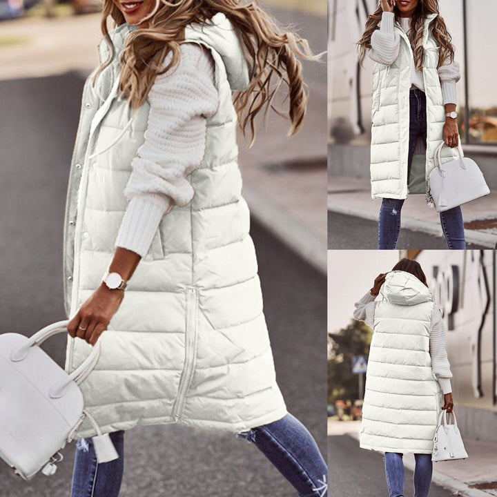 Tessa - Gilet lungo in nylon premium