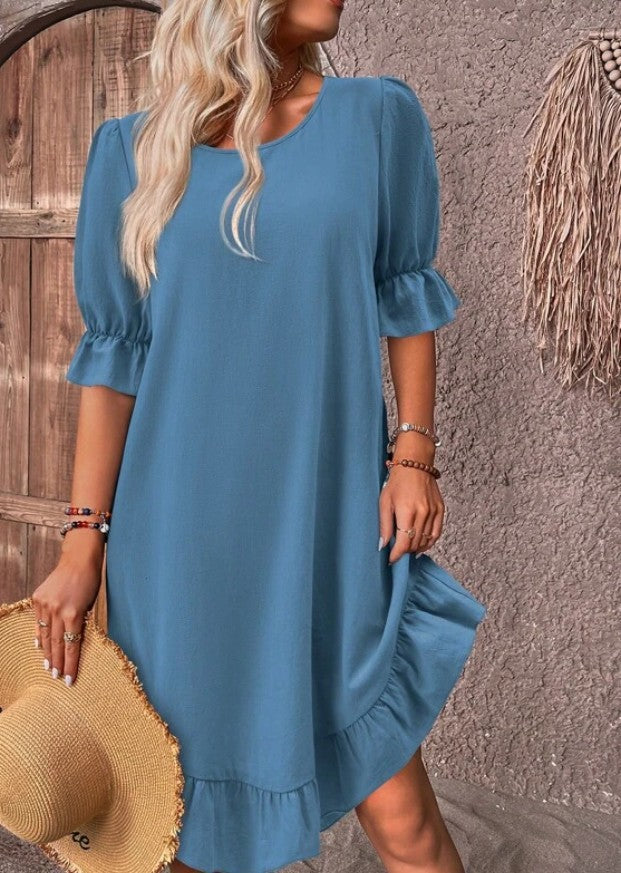 Valentina - Vestito Estivo con Volant