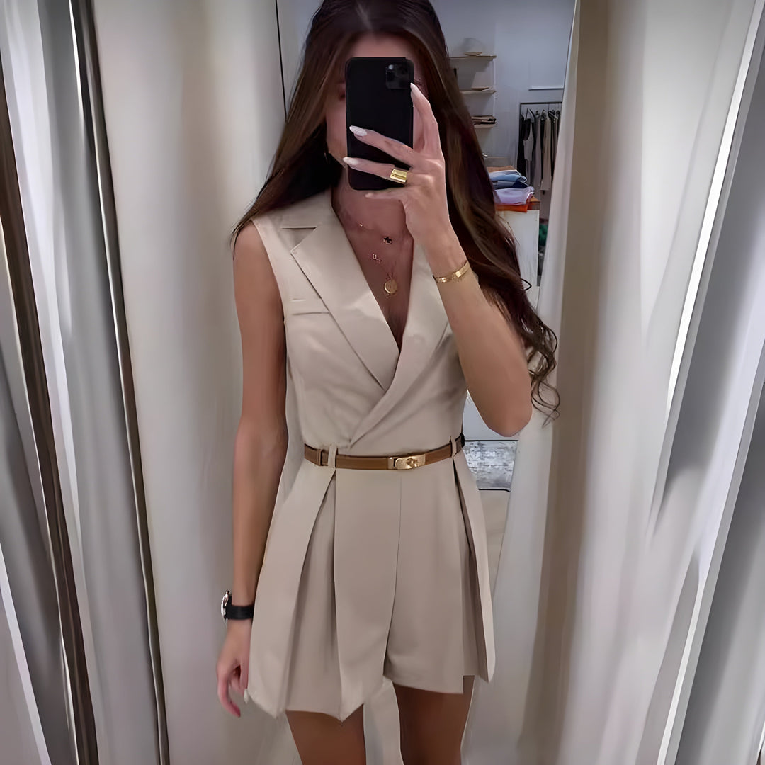 Senza maniche Pizzo Tuta