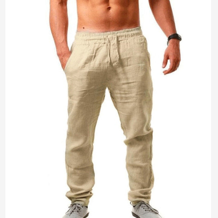 Nino - Pantaloni in Lino Eleganti