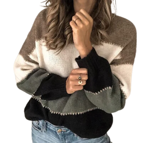 Mia - Maglione a righe per donne