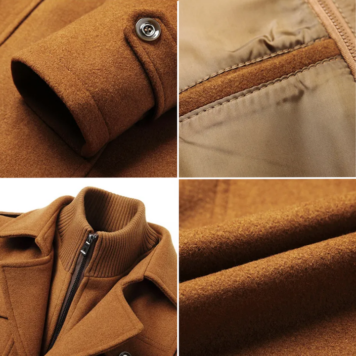 Bruno - Cappotto di lusso in lana vergine